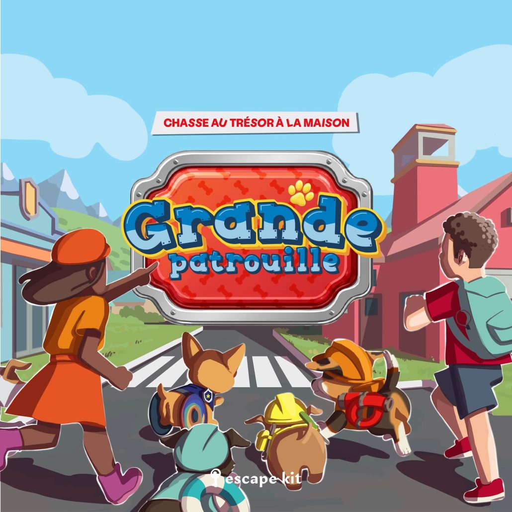 Escape-Kit : Grande Patrouille – une chasse au trésor clé en main pour les 4–7 ans