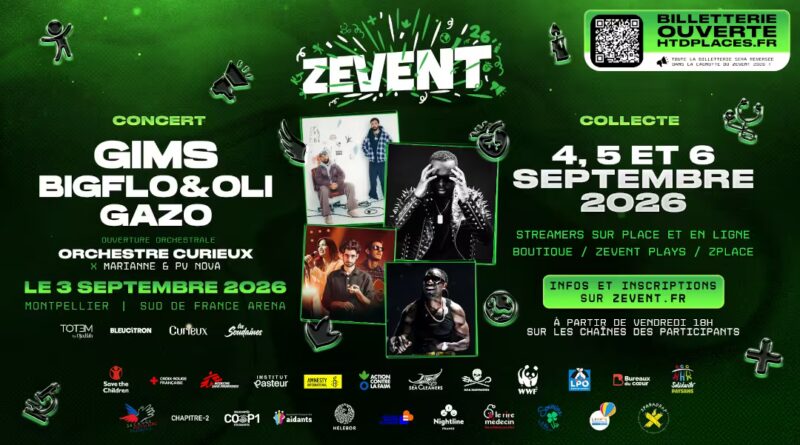 Affiche Zevent 2026