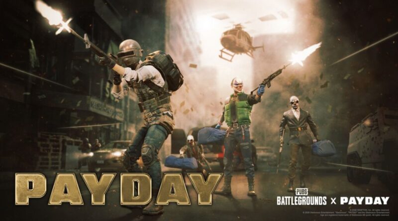 PUBG x PAYDAY