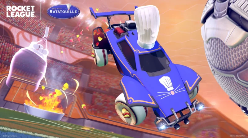 Ratatouille débarque dans Rocket League
