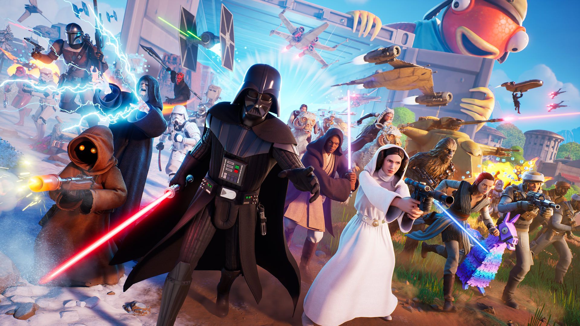 Une galaxie de nouveaux jeux Star Wars débarque dans Fortnite