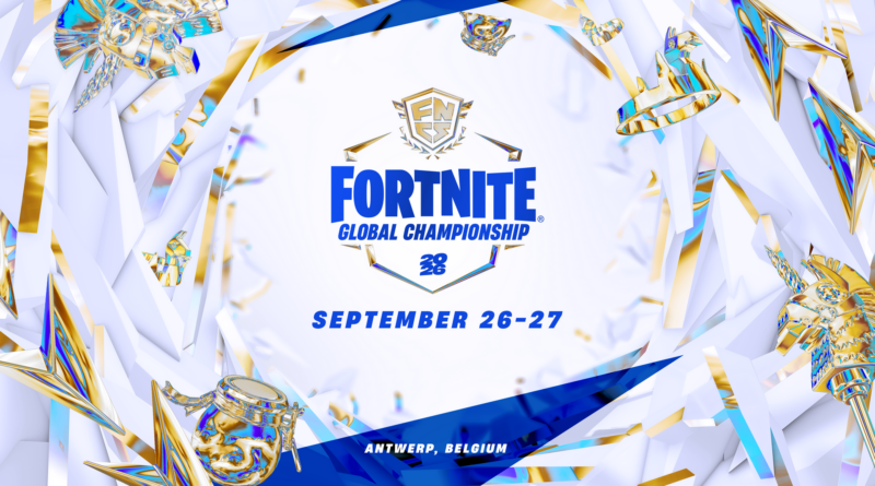 Le Championnat global Fortnite 2026 aura lieu les 26 et 27 septembre à Anvers, en Belgique.