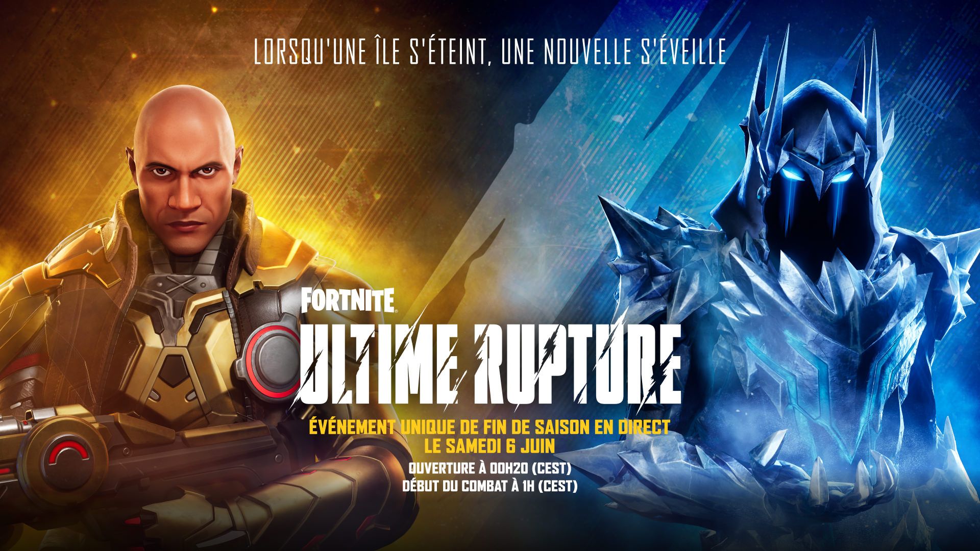 Fortnite : Ultime rupture, l&rsquo;événement de fin de saison se tiendra dans la nuit du 6 juin