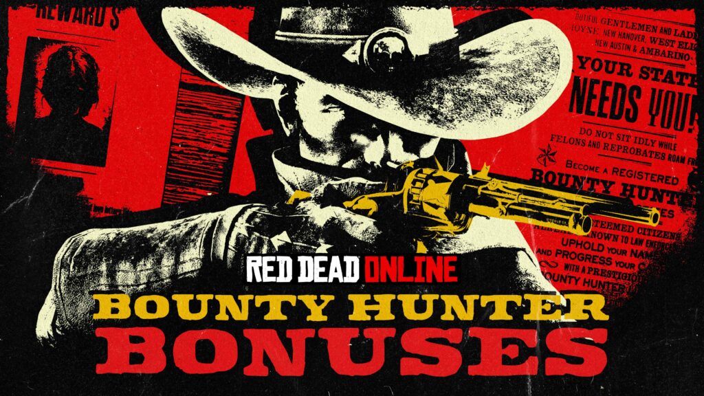 Red Dead Online : Bounty Hunter Bonuses