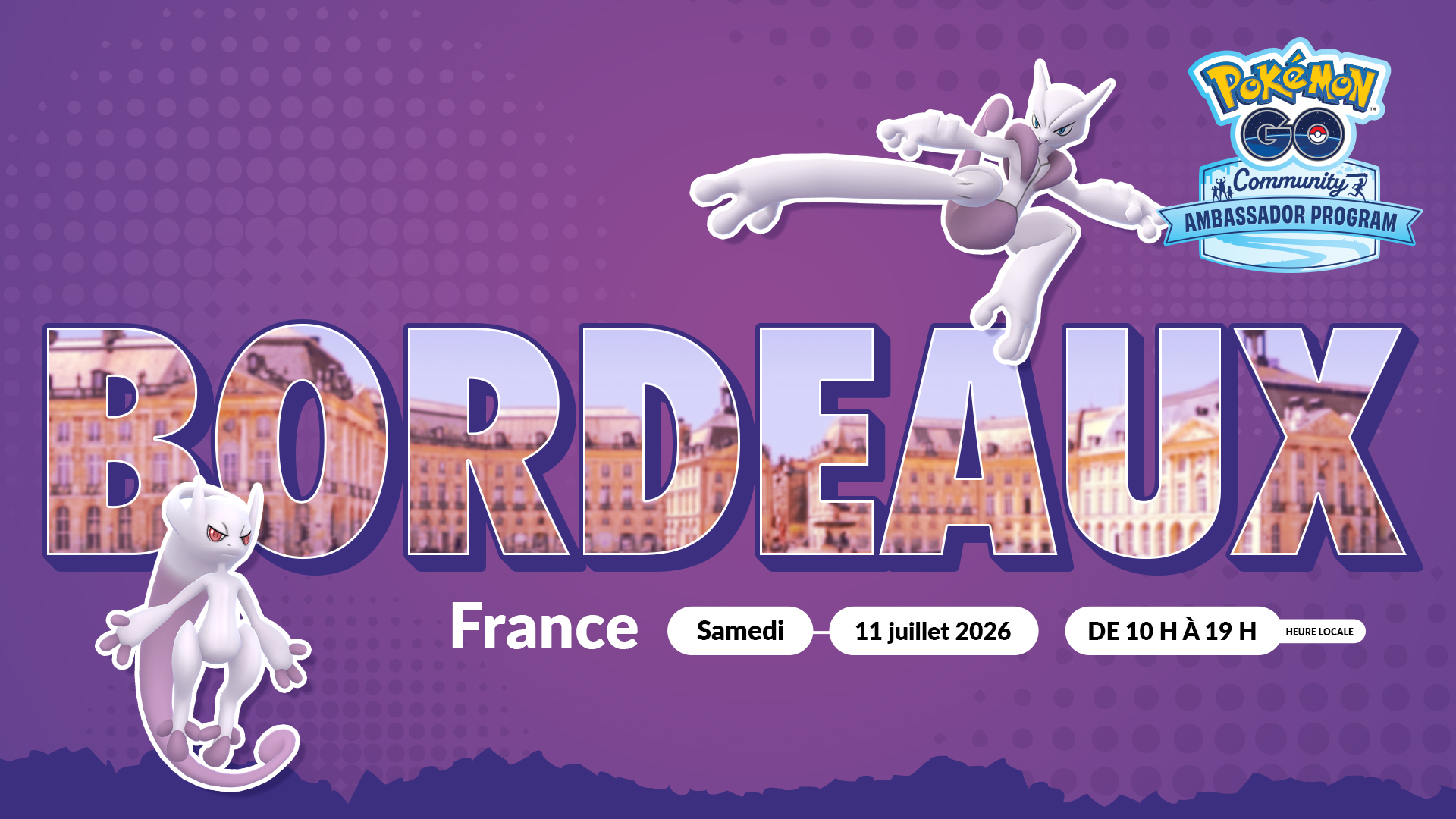 Pokémon GO Fest 2026 : une grande célébration communautaire organisée à Bordeaux le 11 juillet 2026