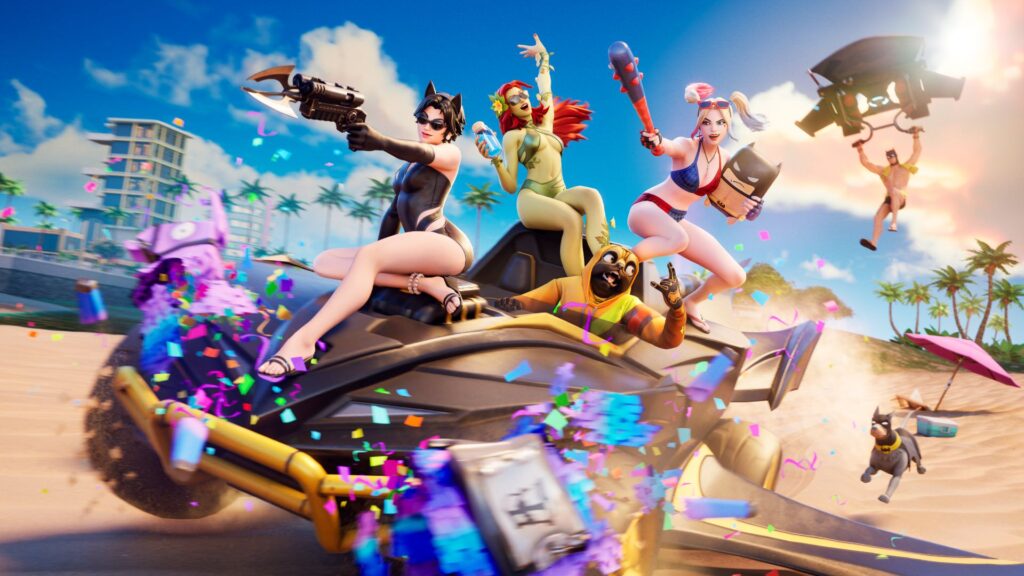 Fortnite Battle Royale : Les sirènes de Gotham
