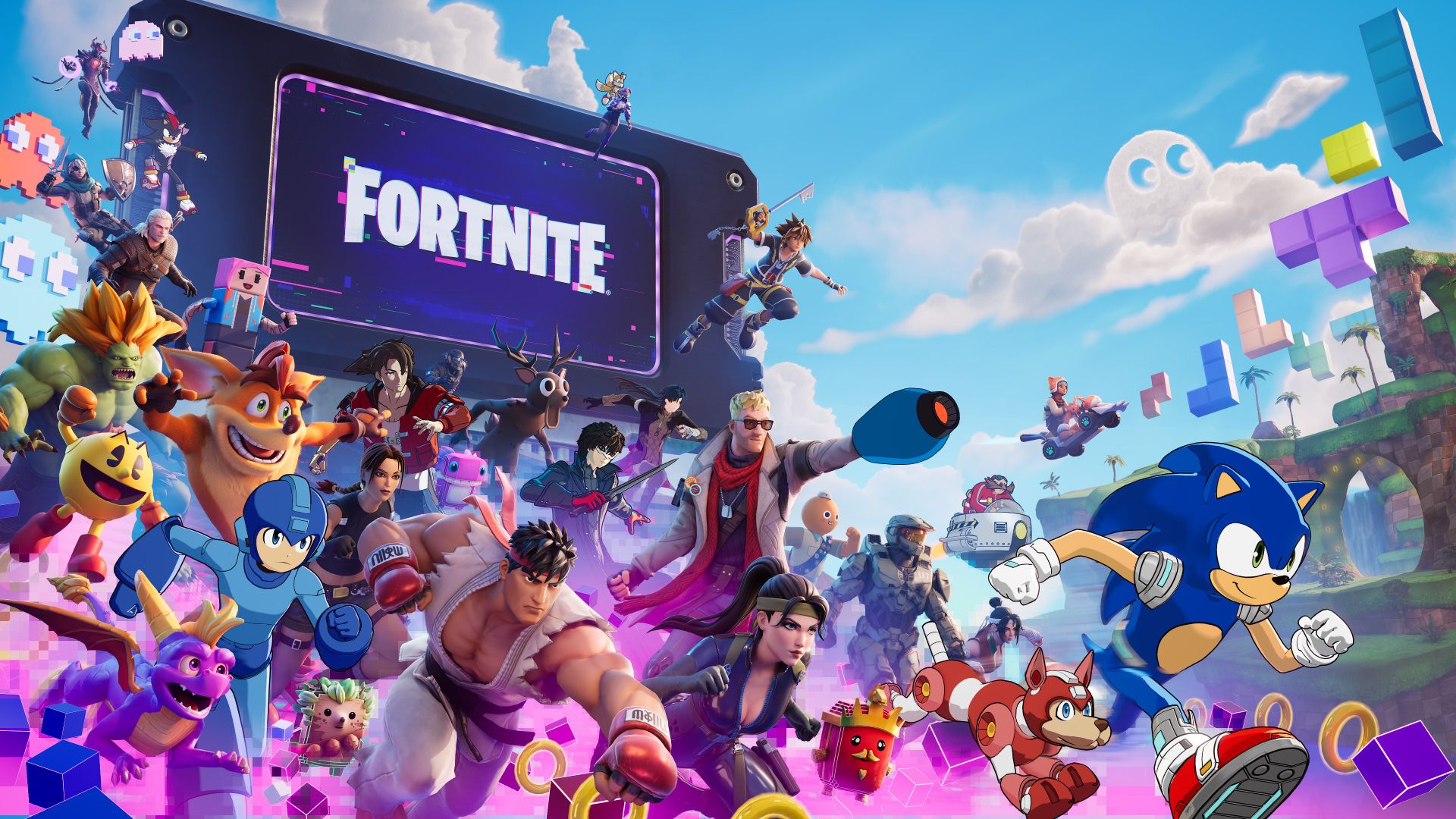 Fortnite Chapitre 7 – Saison 4 : Système hacké, Sonic et les grandes licences débarquent